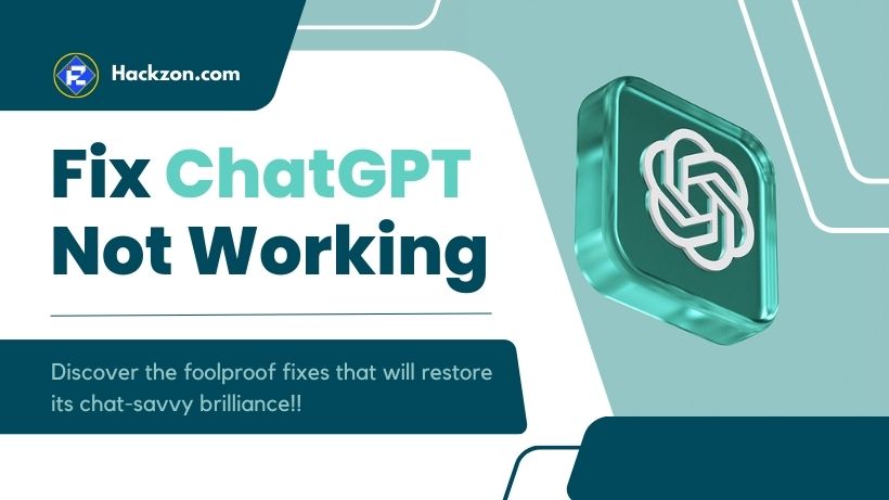 fix chatgpt not working