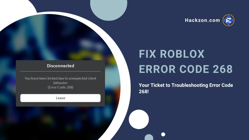 roblox error code 268