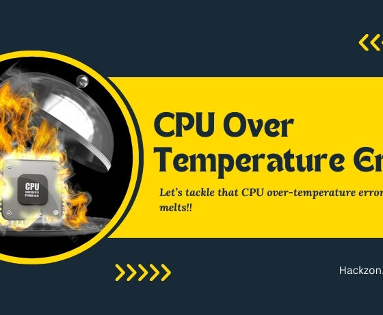 cpu over temperature error