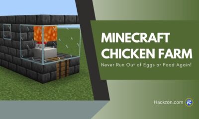 minecraft chicken farm