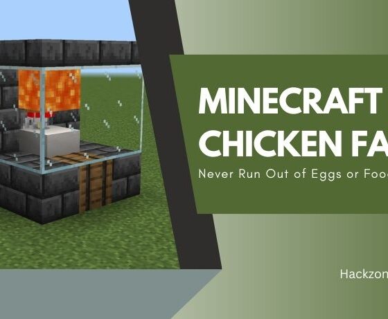 minecraft chicken farm