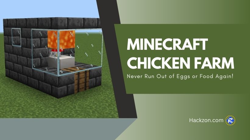 minecraft chicken farm